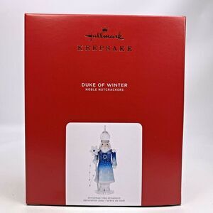Hallmark DUKE OF WINTER Keepsake Ornament Blue Noble Nutcrackers‎ #3 2021